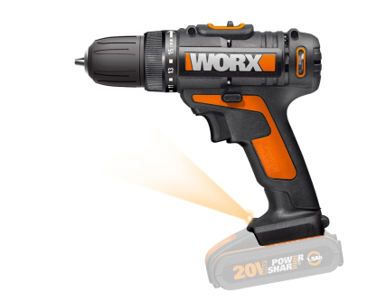 Купить Дрель аккумуляторная WORX WX101.9 20V без акк и з/у фото №2