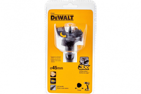Купить Сверло DEWALT по дереву 45 мм самоподающее   DT 4581 фото №4