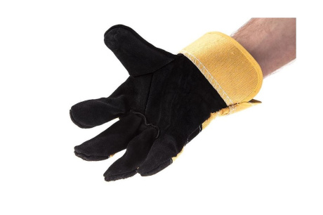 Купить Спилковые перчатки повышенной прочности HAMMER 230-021 230-021 фото №5